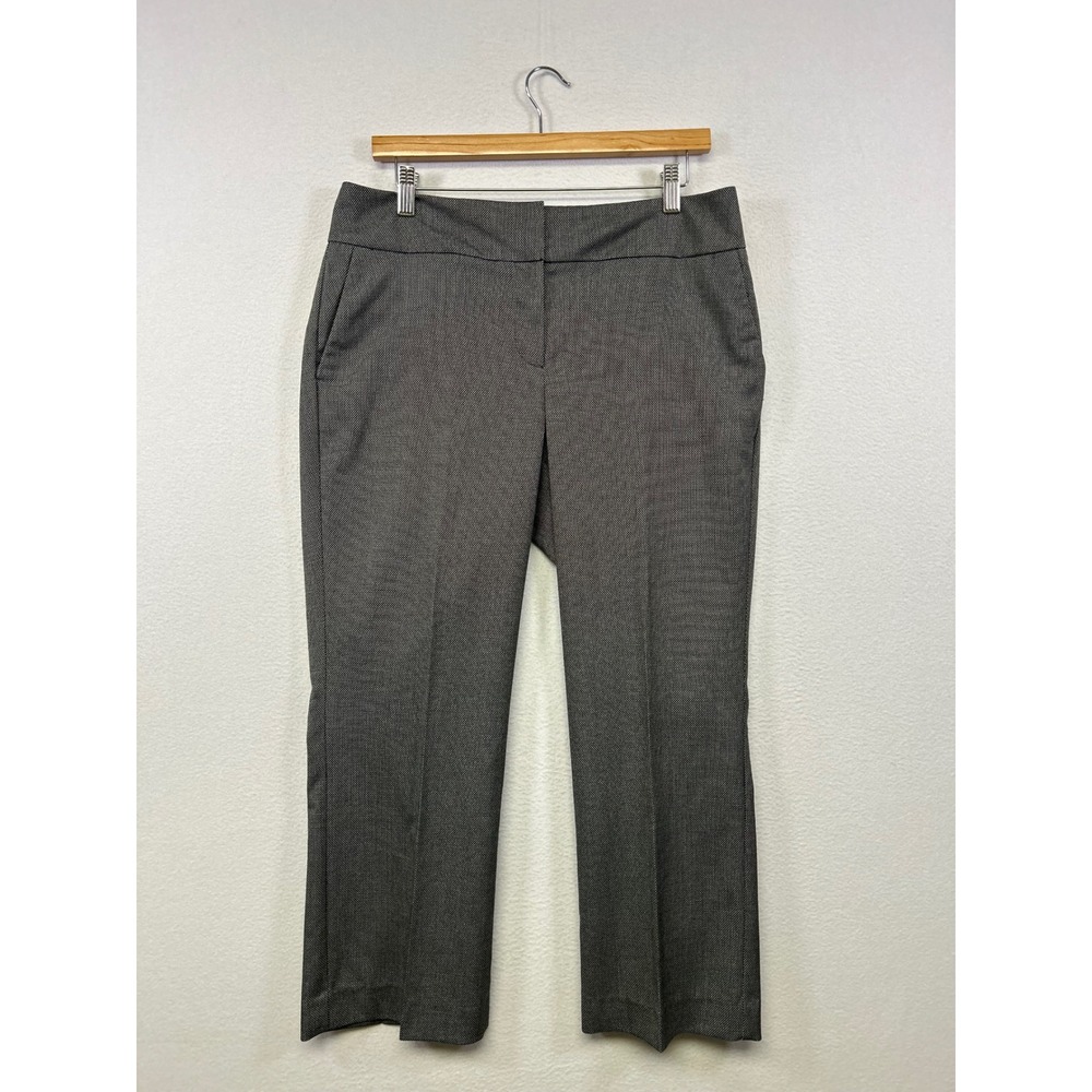 Ann Taylor Factory Career Professional Womens 8 Grey Curvy Straight Leg Pants